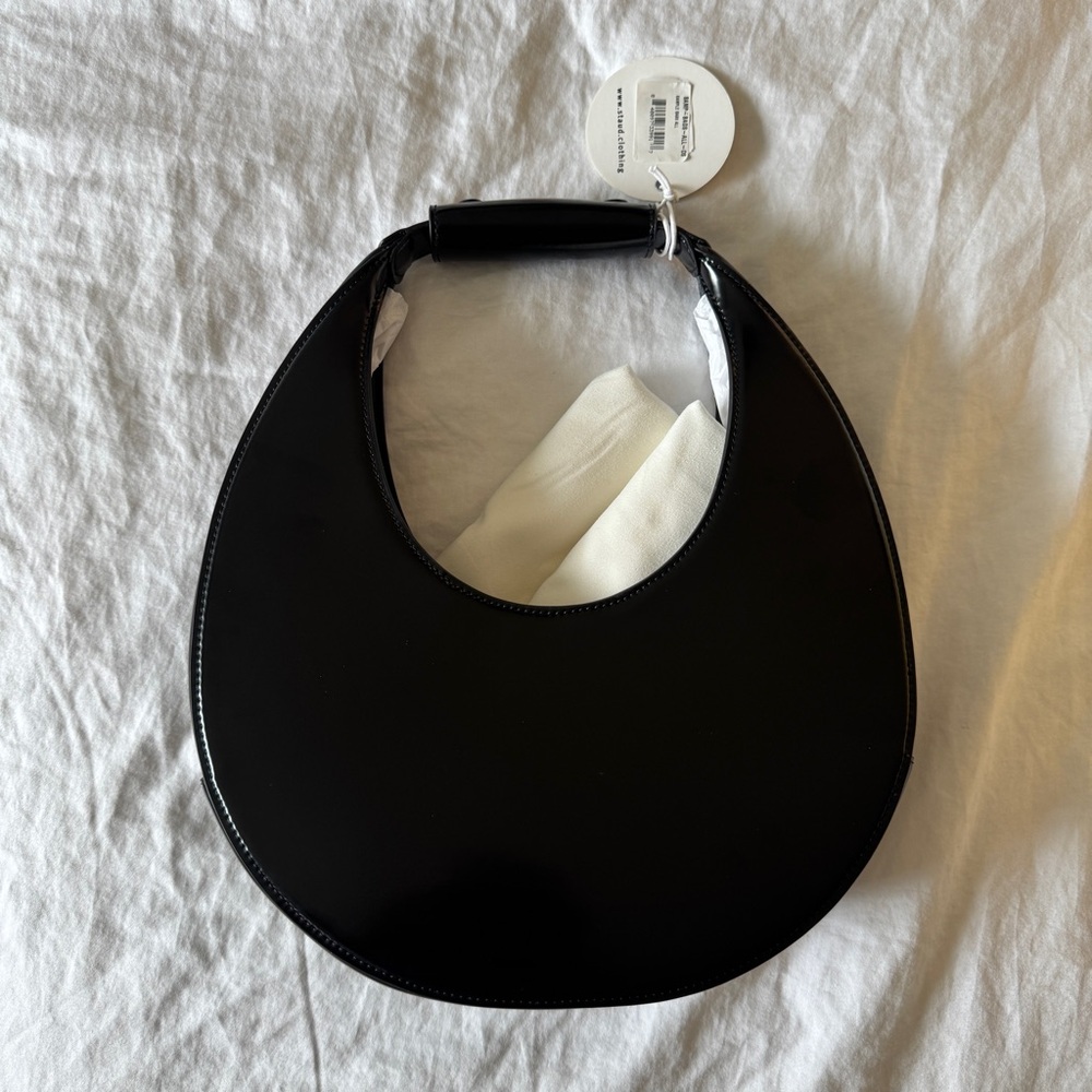 STAUD Moon Bag Black - Picture 2 of 5